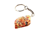 Bunter Orgonit Schlüsselanhänger